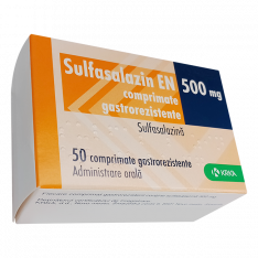 Сульфасалазин ЕН 500мг KRKA ЕВРОПА кишечнорастворимые табл. №50