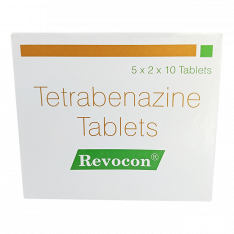 Тетрабеназин (Нормокинезтин полный аналог) 25мг Revocon табл. №100